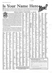 1937 Media Research Bureau Is Your Name Here Now Vtg Magazine Print Ad/Poster