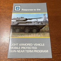 VTG General Motors GM Canada Response to Light Armored Military Vehicle Brochure