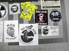 vtg 1980s – 90s political protest Hardline Meat is Murder Punk sticker lot of 33