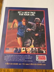 2004 U.S. Army National Guard Set A New Pace For Your Life Recruiting ad