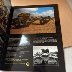 Vintage Urdan RKM The MCRS Mine Clearing Roller System Israeli Military Brochure