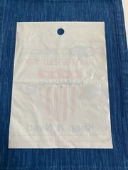 Vintage 1990 Bakersfield California All America City Car Litter Trash Bag 950A